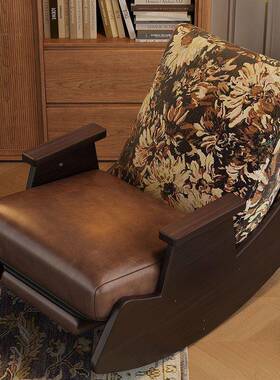 摇摇摇椅单人休闲椅成人阳台舒懒适人人大休闲75588躺椅沙发客厅