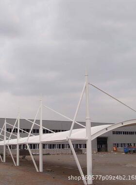 厂家直供地下CZR车库遮阳棚户遮雨停汽车停车棚膜外结构车棚