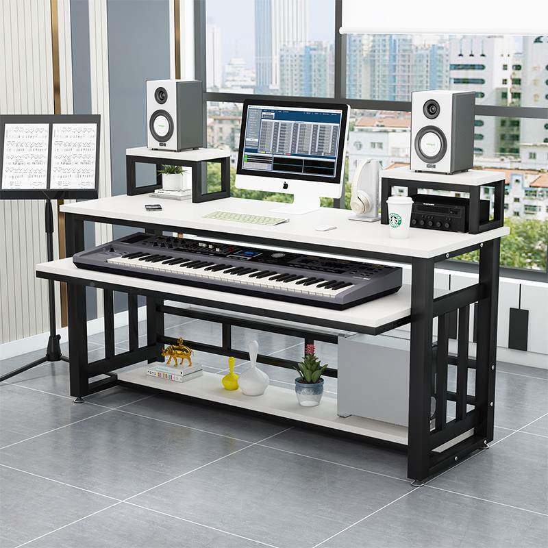 电子琴桌编曲工琴作电钢琴古琴桌midi键盘桌架奢组装茶台几DJP轻