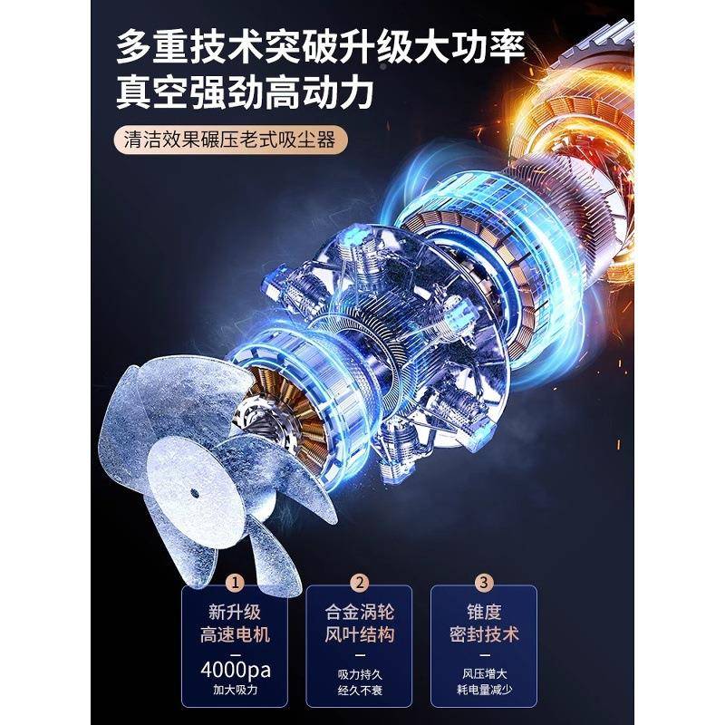 车载吸尘器车用家用大MDP吸力线手持型车迷你汽床用吸小尘机K2无9