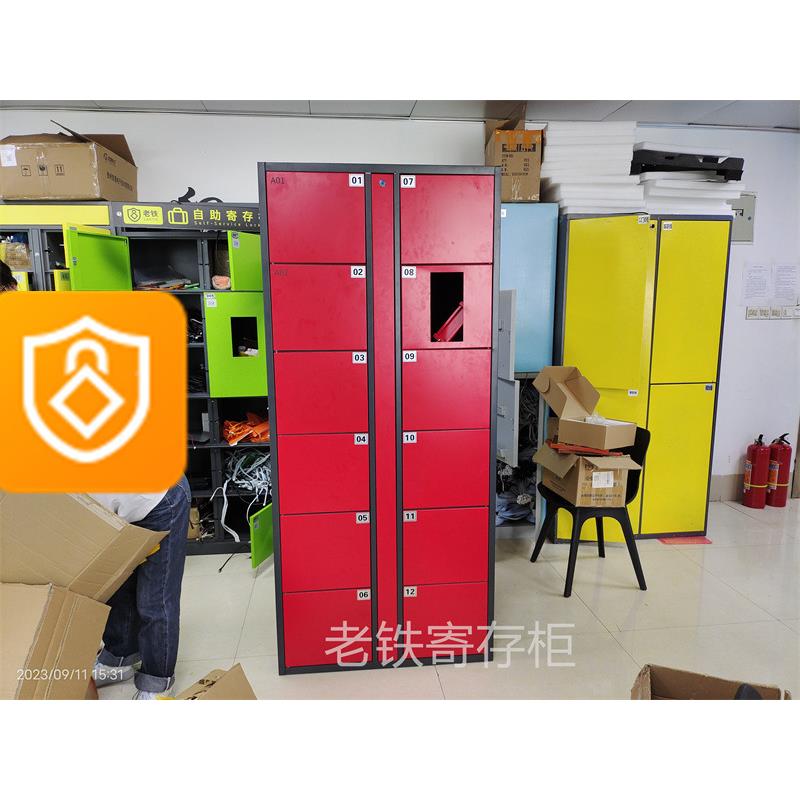 智自能密码寄存柜/电子存编包柜NLL物/储柜/学校学生储存柜/共享