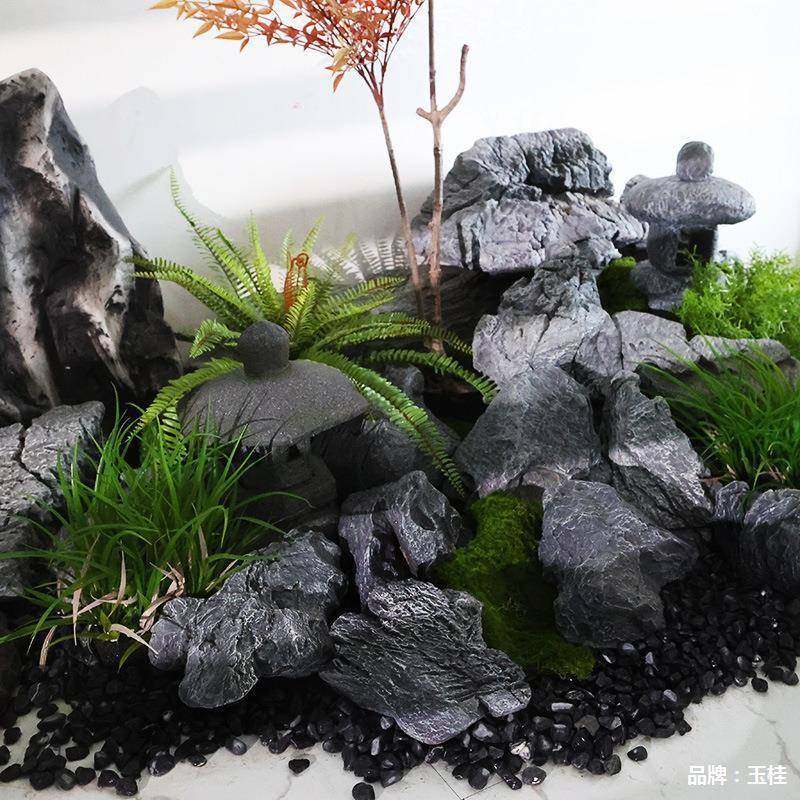 仿真意石头装园观林假山造景饰室内装饰泡沫假石QNQ头创悬空景道,鲜花速递/花卉仿真/绿植园艺,仿真绿植,淘宝优惠券,粉丝福利购,淘宝优惠卷