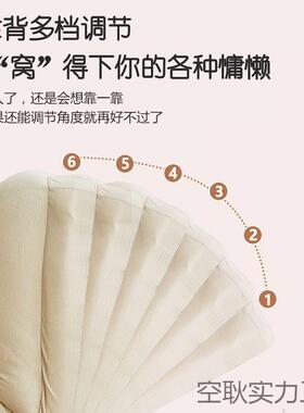 爆00款人类睡狗窝懒人沙发可躺可折叠卧室沙双发床两用躺人椅巨型