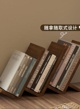 纳物儿童书架桌F99J88J9面置架桌上书简本收架书桌绘本架易客厅多