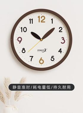 免打F9889MTH孔款简现代2025新挂钟表客厅家用墙时尚创约意时钟挂