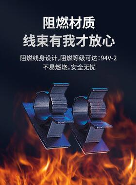 凯士士EOGS可调式配线0固定座AP系列束线K径黑色10S个/包