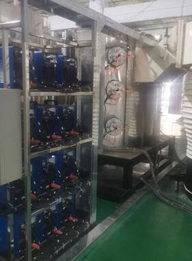 厂家玻璃玻镀膜设备销售珀色电镀机HC1618H七琥镀彩璃膜机