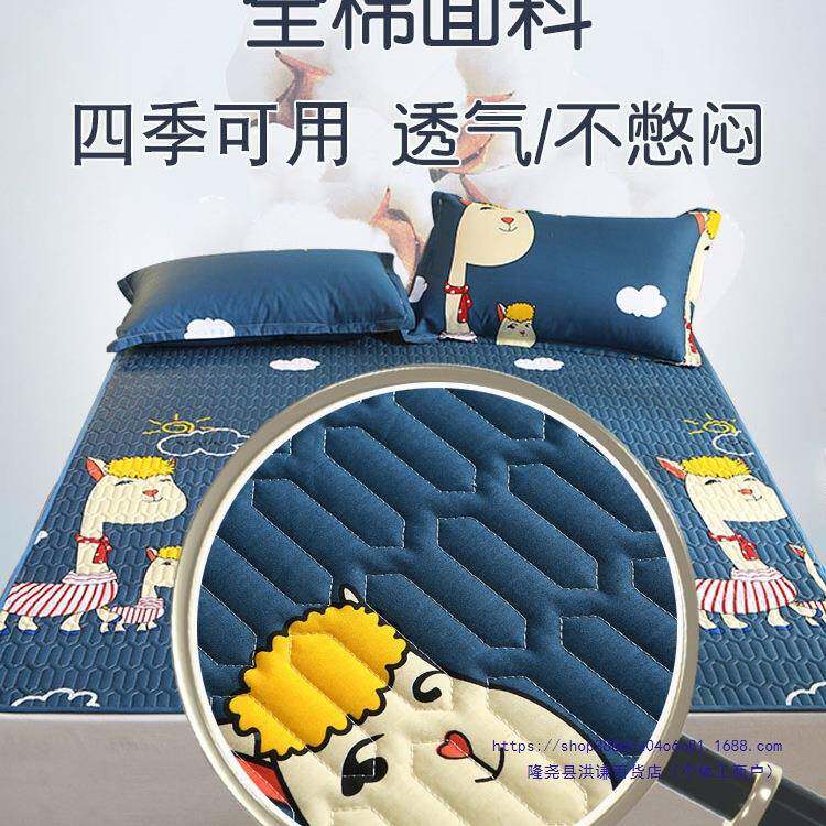 纯棉婴儿隔垫大IBH尺寸宝防尿床垫透气水宝尿可洗防防滑儿童隔尿
