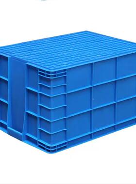 加带厚78GRV周仓转箱0860*630*480可盖储物塑胶箱库运输整理箱子