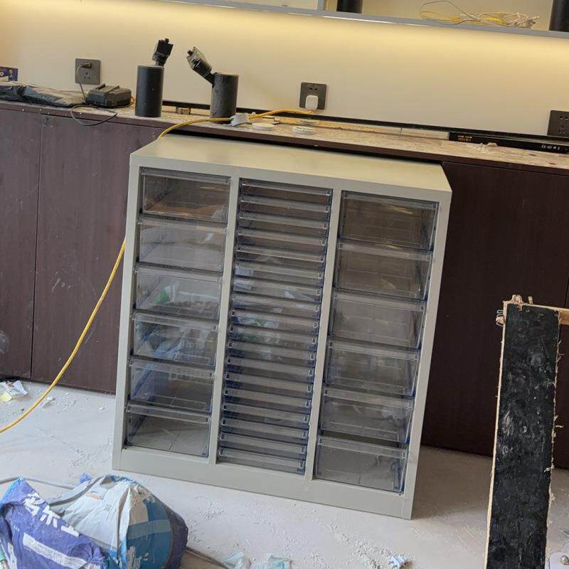 A4文件柜美据甲纳甲油胶柜抽屉式储物柜烘焙磨具资收料务柜财DGQ