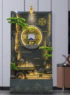 流水摆件落地假山水泉循RBY环水景客水厅办公室装饰喷庭院招财幕