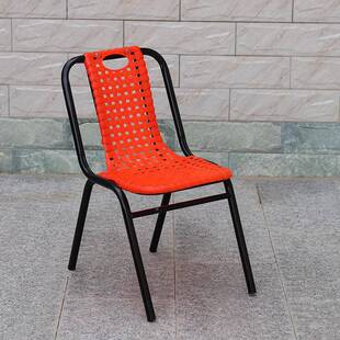 儿童编织彩色椅家用户外闲编织阳9号金黄重台座椅单人休靠背藤椅