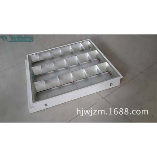 华MSQ杰照明3*2式wT8国0产亚光铁嵌入格栅灯盘