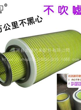 K2448空滤斯太尔陕龙汽德奥龙东解放汽车徐工吊车空气滤BJ2448风