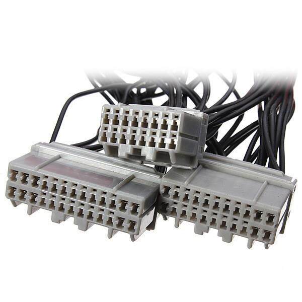 汽车用品本雅阁思OBDHB转OBD1JKG6行2车电脑线束W00B