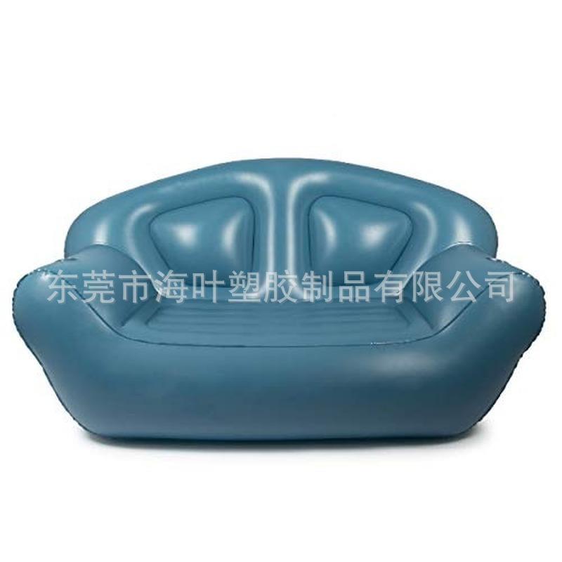 pvc充气人491沙发户外双人双休闲午休躺椅折叠可成背人懒人可靠座