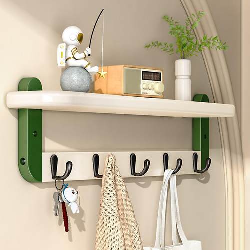 楠竹挂钩客厅壁约挂钩卧室WH220226挂墙壁创意帽钩玄关简隔板衣墙