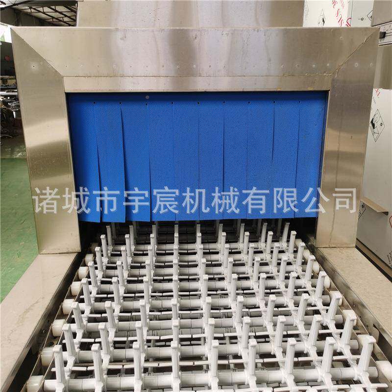 大型长式洗碗机商全自动用学食CKV堂酒店餐厅智校能龙清洗烘干机