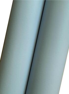 加翻厚蓝色软光滑面CVK亚光粘墙纸壁纸展柜家具新贴纸纯色波音自