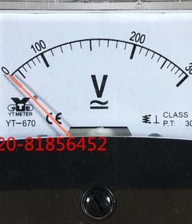 YT-670 交流电压表YT670-100V 250V YT670-300V YT670-500V 600V