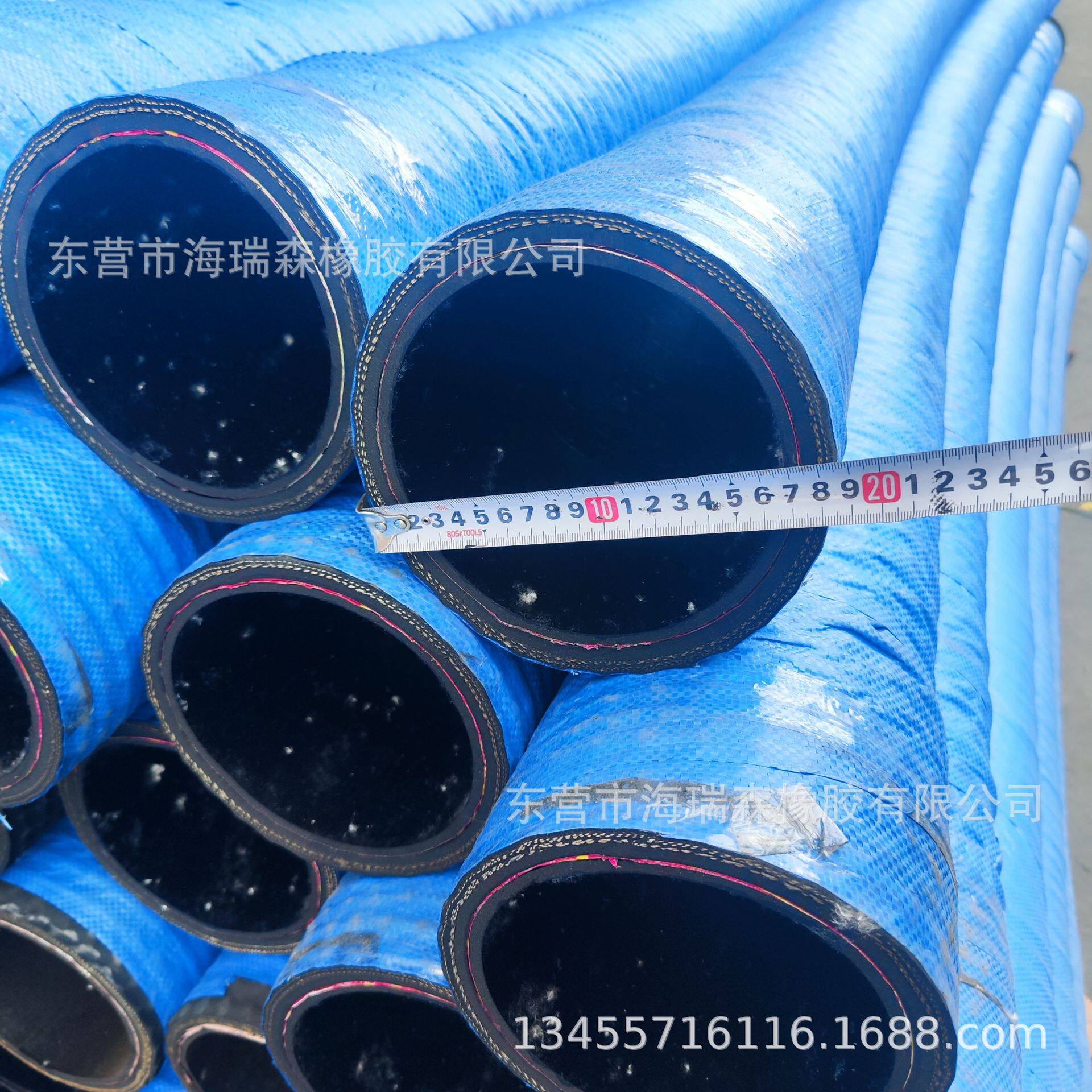 批发污水泵吸排水用橡胶钢丝管抗弯曲耐磨钢丝软管 输送泥沙胶管