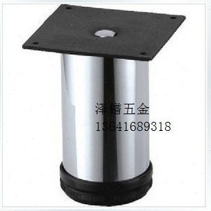 304不锈钢吧台脚可调脚家具脚沙发脚茶几脚橱柜脚50X740mm