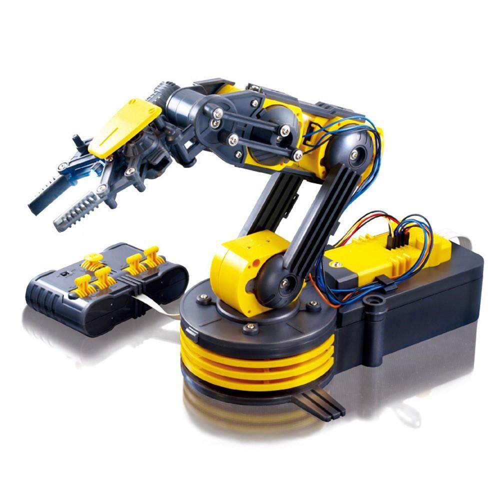 STEM儿童科教电动遥控机械臂玩具科技小制作拼装机器人模型,机械设备,其他机械设备,淘宝优惠券,粉丝福利购,淘宝优惠卷
