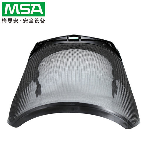 MSA/梅思安10116557防飞溅面罩专金属网面屏尼龙框架配安全帽