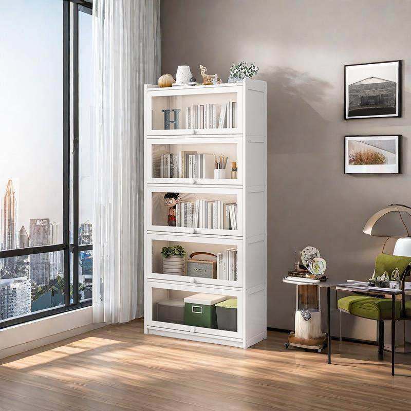 书柜带门简易儿童书架落地置物架家用防尘储物柜展示柜客厅收纳柜,智能设备,其他智能设备,淘宝优惠券,粉丝福利购,淘宝优惠卷