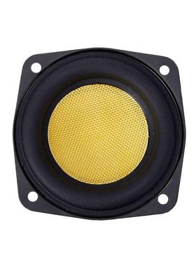 3寸SU喇叭4欧20瓦黄色玻纤超重低音扬声器