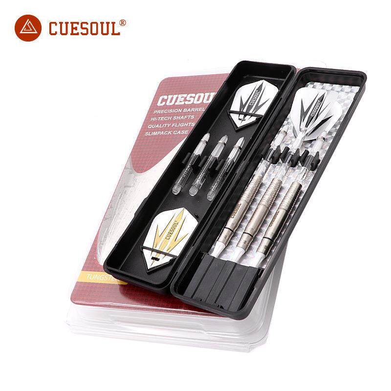 CUESOUL/Q獣18克钨钢镖软式飞镖比赛级飞镖针软式飞镖