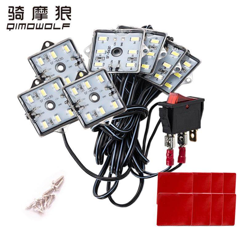 皮卡车厢式货柜车LED尾厢灯辅助照明车灯组合sf5730