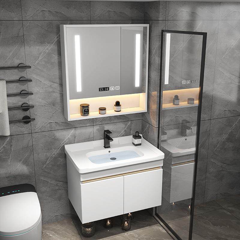 卫生间浴室柜组合陶瓷一体洗漱台小户型60cm灰色实木50洗手洗,纺织面料/辅料/配套,纺织机械配件,淘宝优惠券,粉丝福利购,淘宝优惠卷