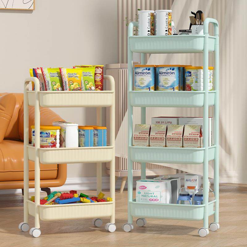 工厂直销厨房置物架夹缝多层小推车收纳柜水果蔬菜调料分类架落地,收纳整理,烫衣板及配件,淘宝优惠券,粉丝福利购,淘宝优惠卷