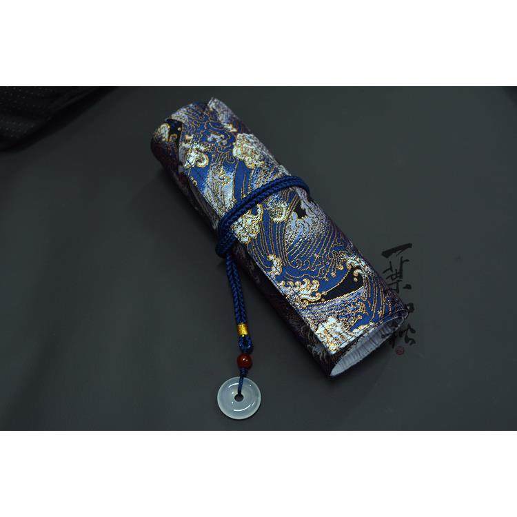 知秋家™一叶知秋钢笔笔帘蓝涛紫涛手作收纳西阵织,机械设备,其他机械设备,淘宝优惠券,粉丝福利购,淘宝优惠卷