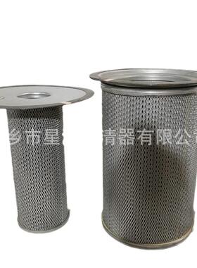 替代寿力油分02250061-137/02250060-462螺杆空压机油气分离芯