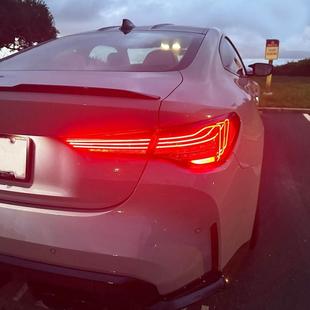 新M4CSL悬浮款 宝马4系尾灯总成改装 LED尾灯G22G82 23款 适用于20