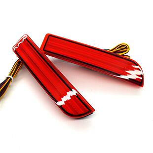 适用丰田大霸王RAV4普瑞维亚ESTIMA阿尔法LED后杠包围灯改装专用