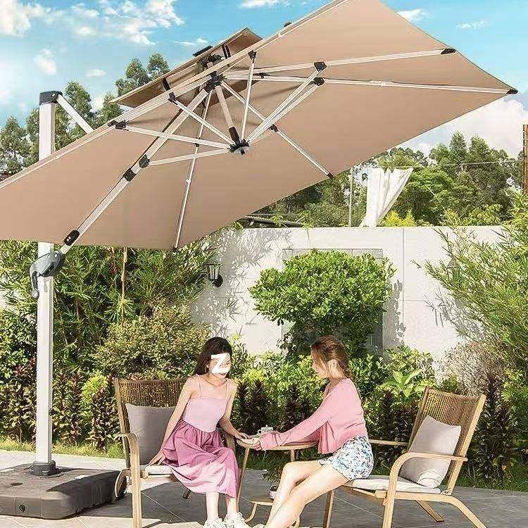 户外遮阳伞庭院伞露台阳台摆摊大太阳伞别墅花园室外灯条珠罗马伞,纺织面料/辅料/配套,纺织机械配件,淘宝优惠券,粉丝福利购,淘宝优惠卷