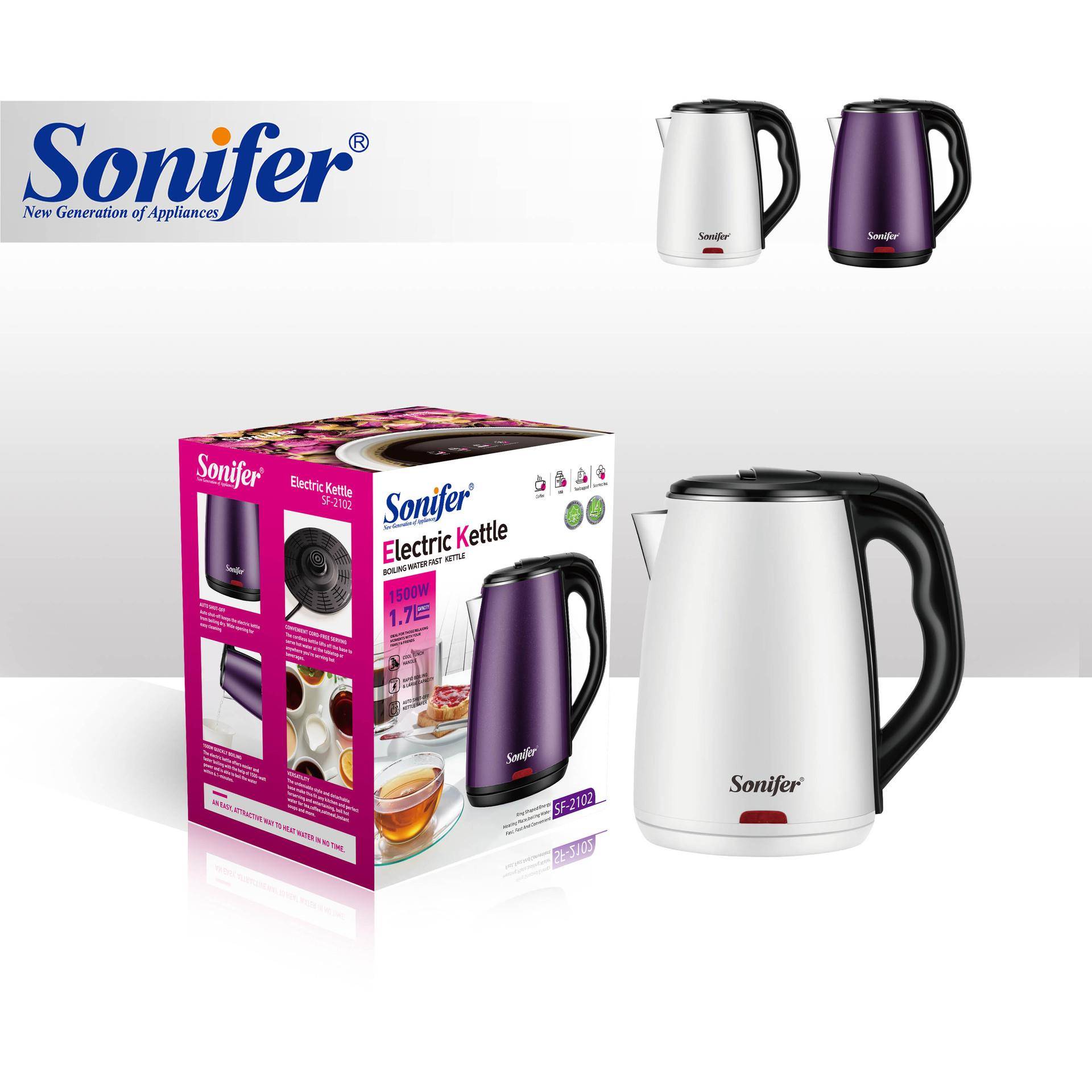 Sonifer欧规家用1.7L电热水壶热水壶SF-2102