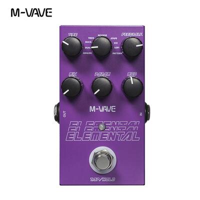 M-VAVE电吉他效果器延时DELAY数字延迟吉他效果器ELEMENTAL