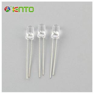 供应940发射管直插式 LED发射管5MM圆头有边透明发射管