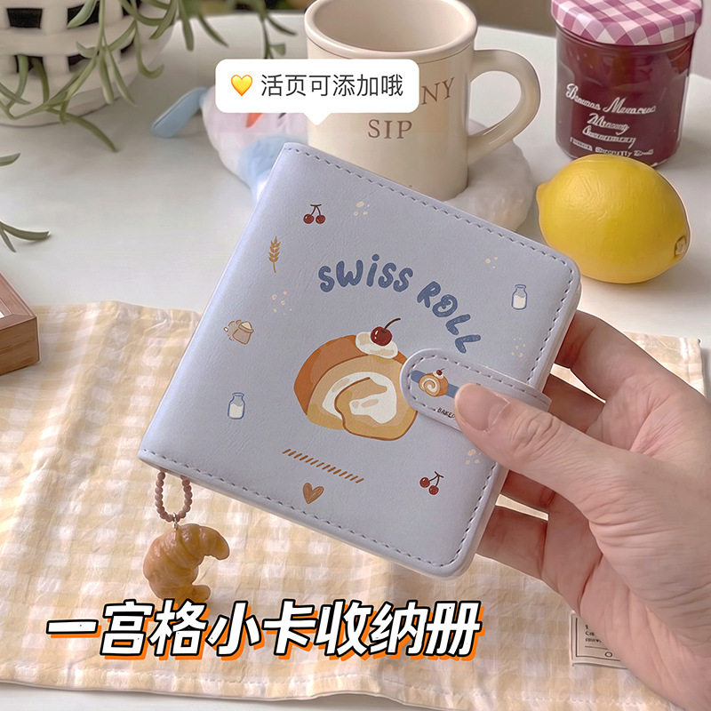 卡通卷一宫格相册女追星三寸小卡册相册拍立得高颜值名片卡片