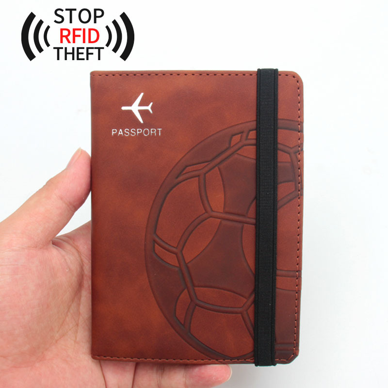RFID防磁足球护照夹卡塔尔世界杯