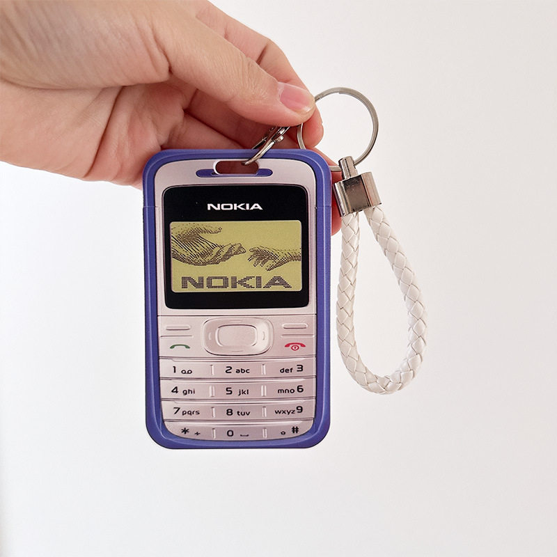 诺基亚手机恶搞学生校园卡套公交饭卡门禁地铁卡工作证件钥匙扣定