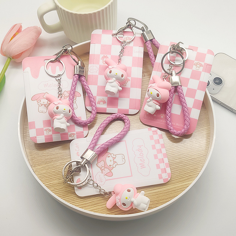 卡通美乐蒂卡套可爱公交卡保护套