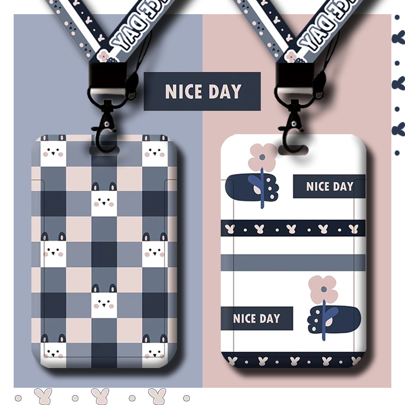 ins小众设计滑盖防丢简约卡套工