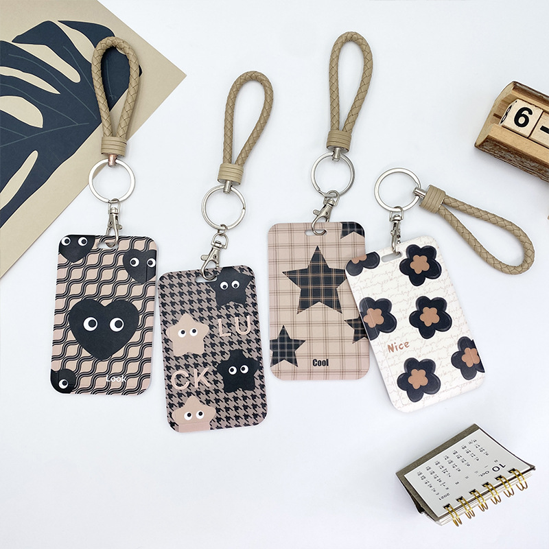 防丢新款潮流卡通卡套耐用学生校