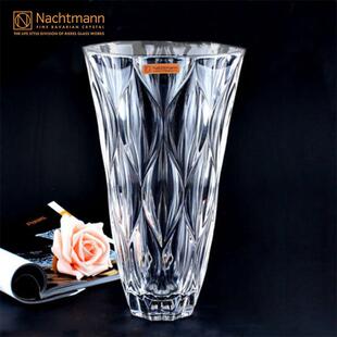 北欧客厅插花家居摆件创意富贵竹水养水晶透明玻璃花瓶