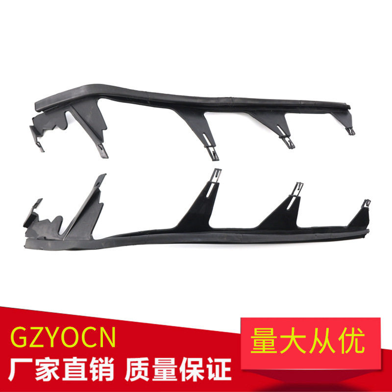 适用于宝马3系E4698-02年两门前杠大灯下饰条前照灯密封垫配件